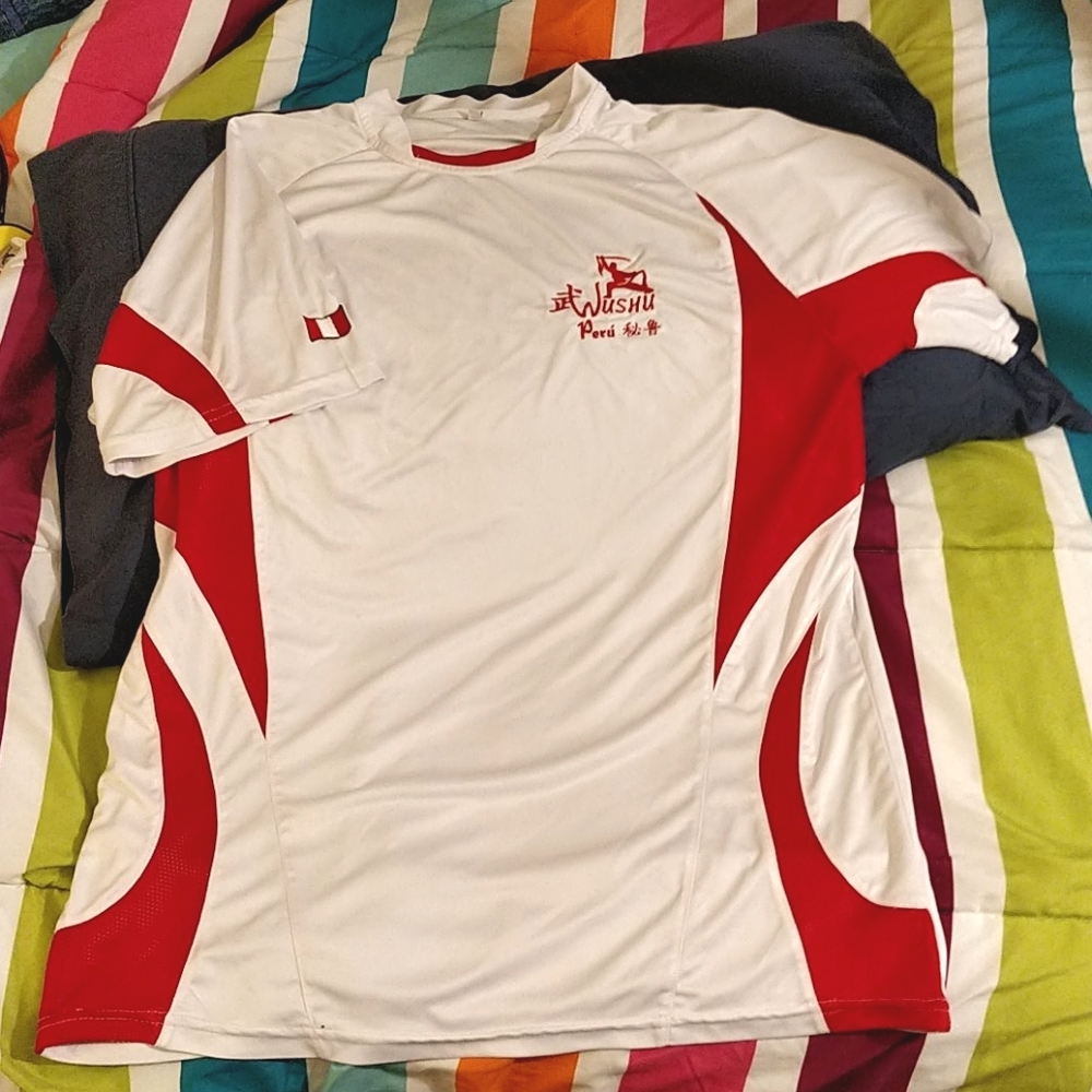 RARE Vintage Peru Wushu Martial Arts Shirt